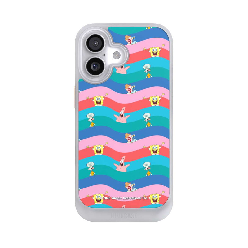 iPhone 17 NIVOcore Spongebob Freunde Bunte Wellen