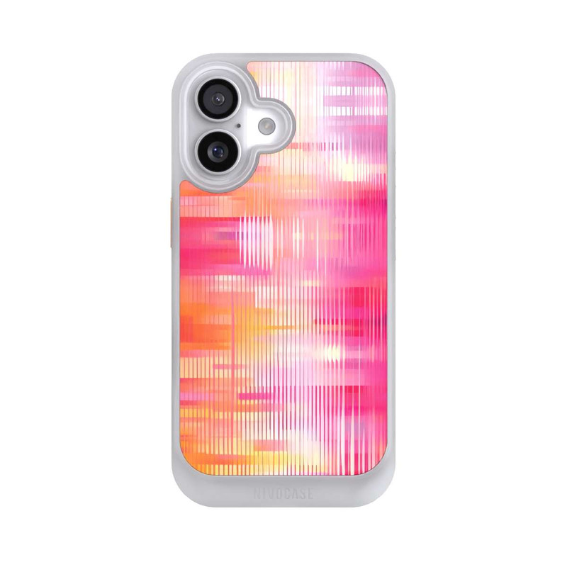iPhone 17 NIVOcore Glitch Pink Orange