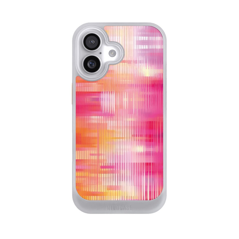 iPhone 17 NIVOcore Glitch Pink Orange