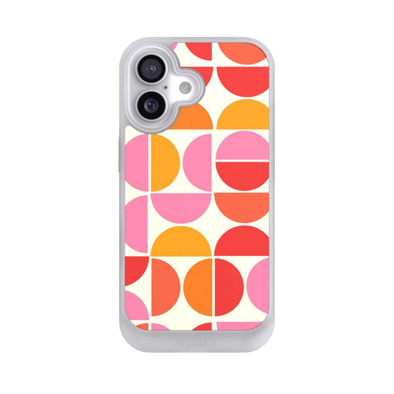 iPhone 17 NIVOcore Retro Trend Pattern Orange
