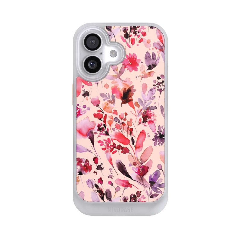 iPhone 17 NIVOcore Fleurs artistiques Viva Magenta