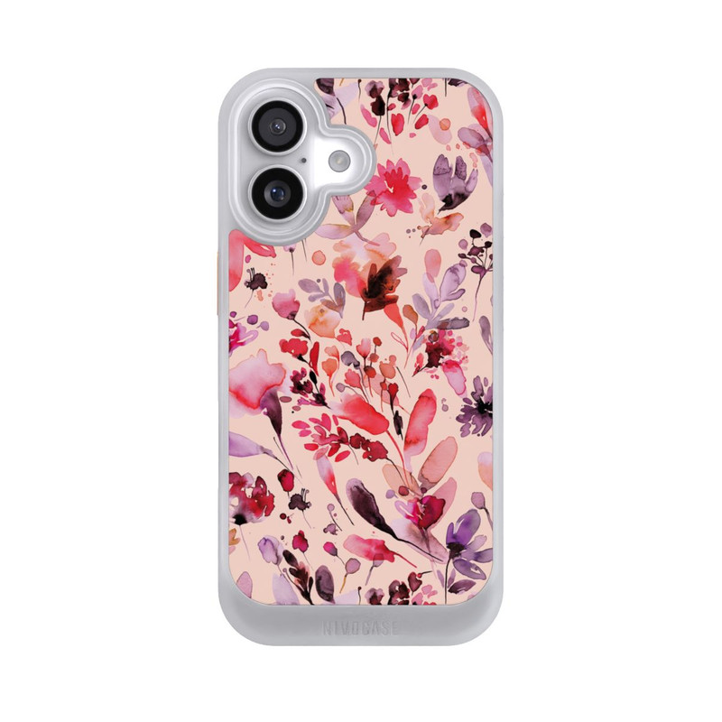 iPhone 17 NIVOcore Fleurs artistiques Viva Magenta