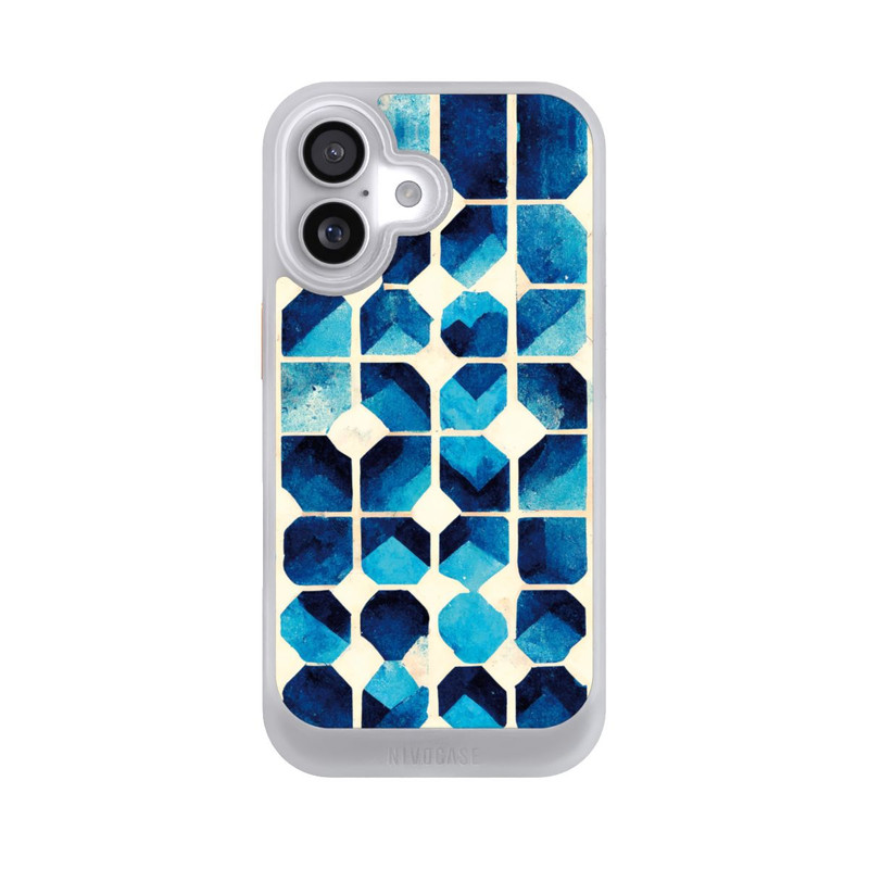 iPhone 17 NIVOcore Blaues Muster