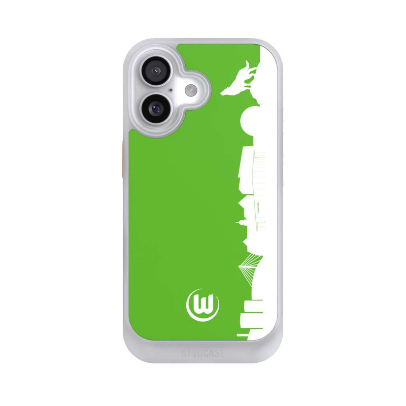 iPhone 17 NIVOcore Skyline Grün Weiß