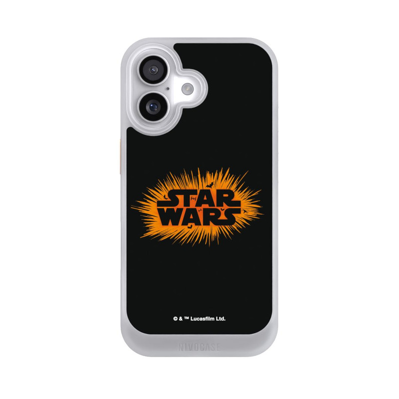 iPhone 17 NIVOcore Star Wars Logo Orange Halloween Explosion