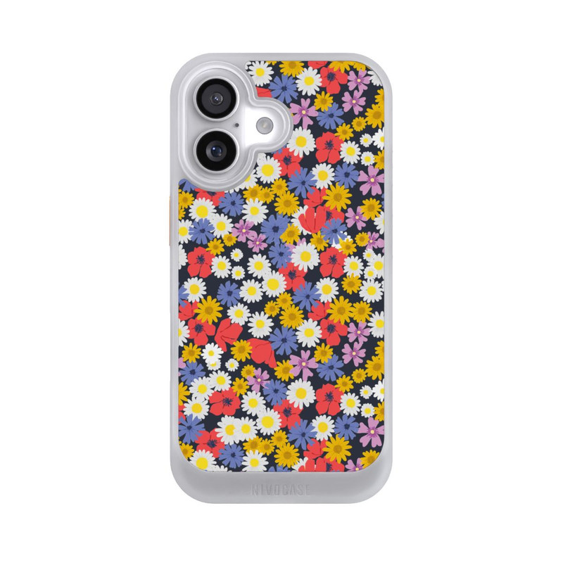 iPhone 17 NIVOcore Motif de fleurs sauvages