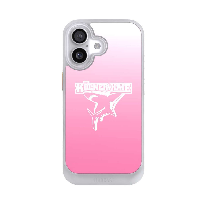 iPhone 17 NIVOcore Kölner Haie Weiß Rosa