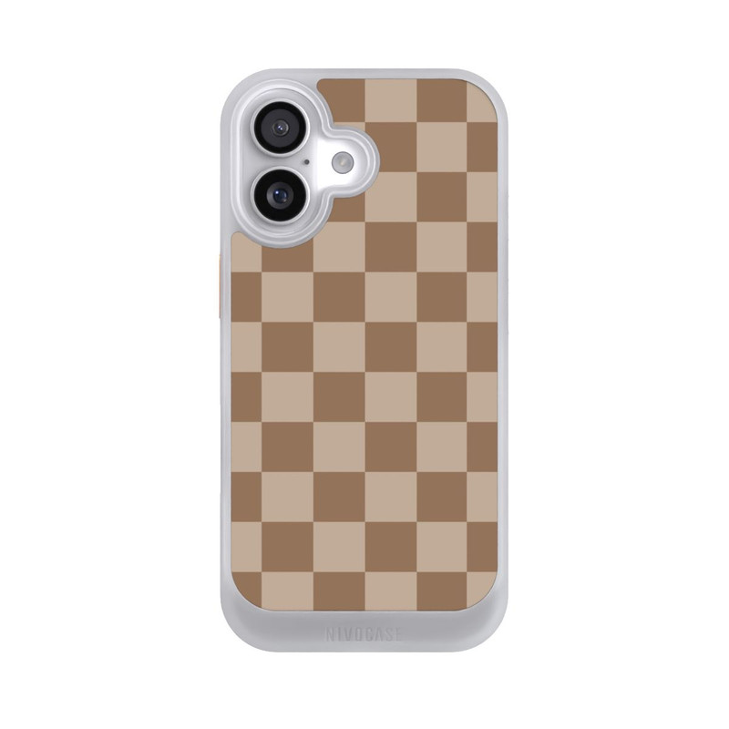 iPhone 17 NIVOcore Braun Karo