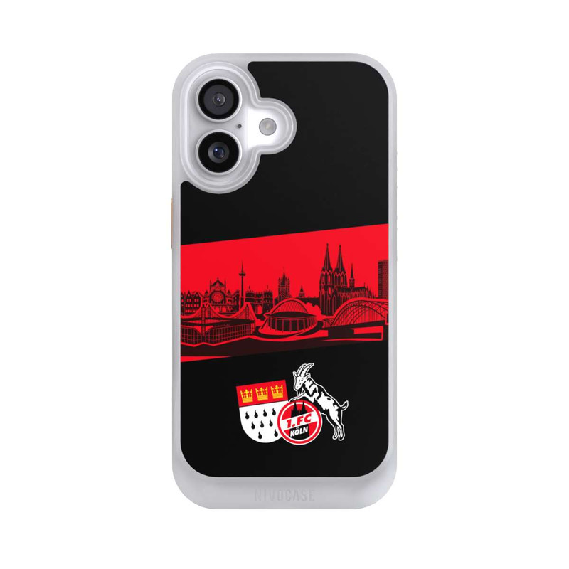iPhone 17 NIVOcore Skyline Köln Rot Schwarz