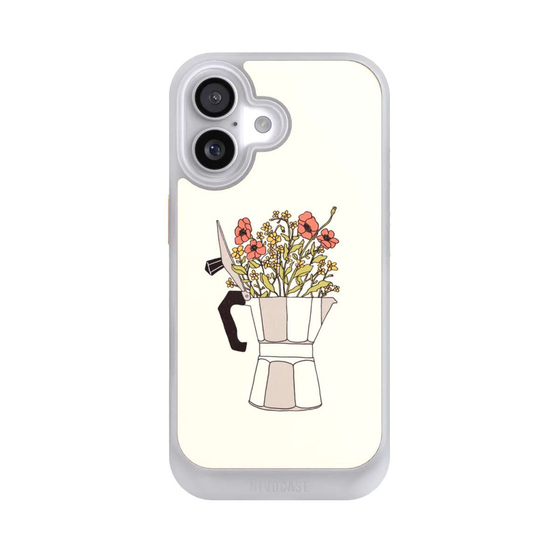 iPhone 17 NIVOcore Moka Blumen