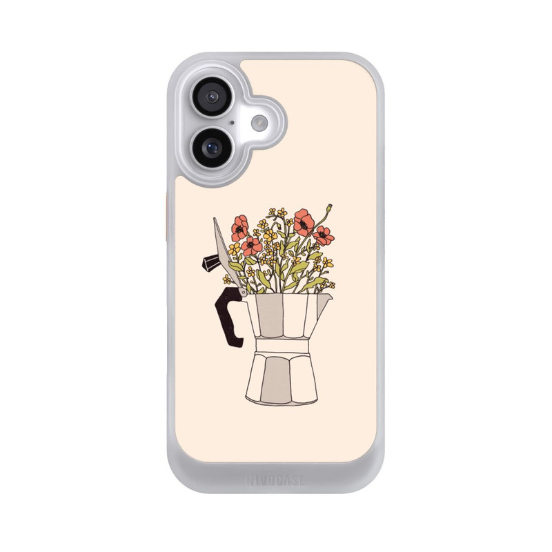 iPhone 17 NIVOcore Moka Flowers