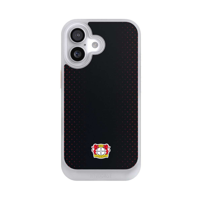 iPhone 17 NIVOcore Bayer 04 Leverkusen Schwarz mit Muster