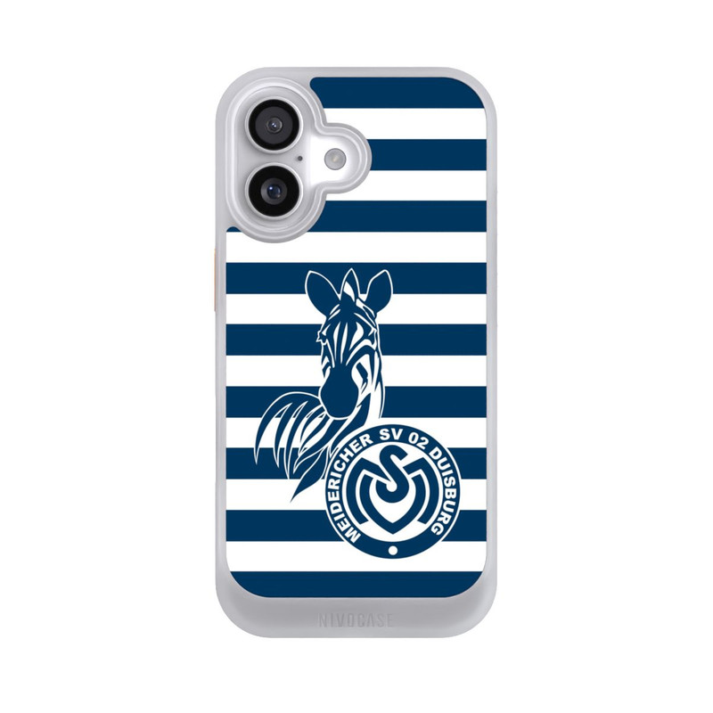 iPhone 17 NIVOcore MSV Duisburg Blau Weiß