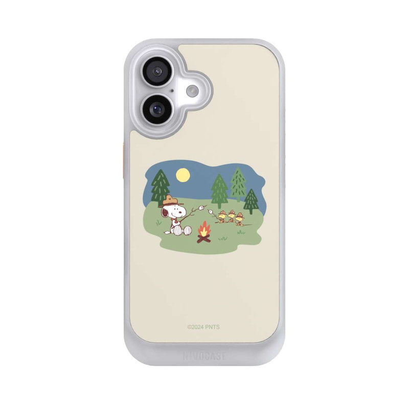 iPhone 17 NIVOcore Snoopy Lagerfeuer