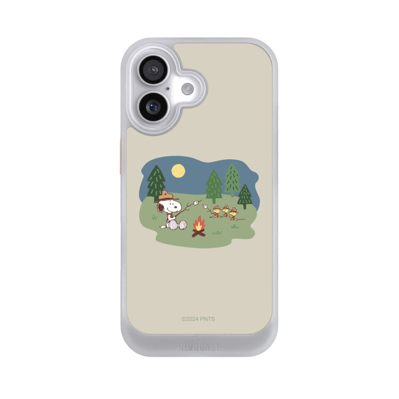 iPhone 17 NIVOcore Snoopy Lagerfeuer