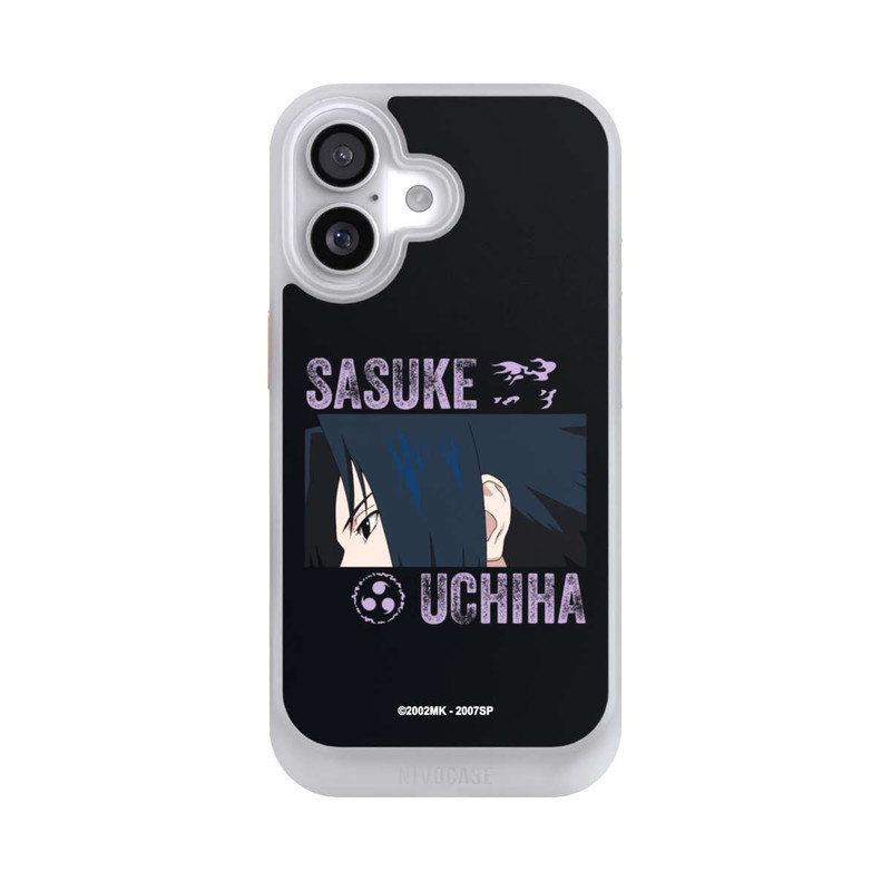 iPhone 17 NIVOcore Sasuke Uchiha Gros plan