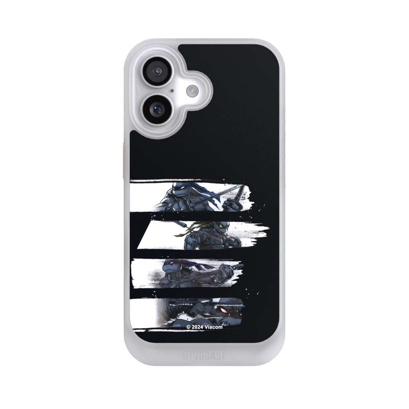 iPhone 17 NIVOcore Scratch TMNT noir et blanc