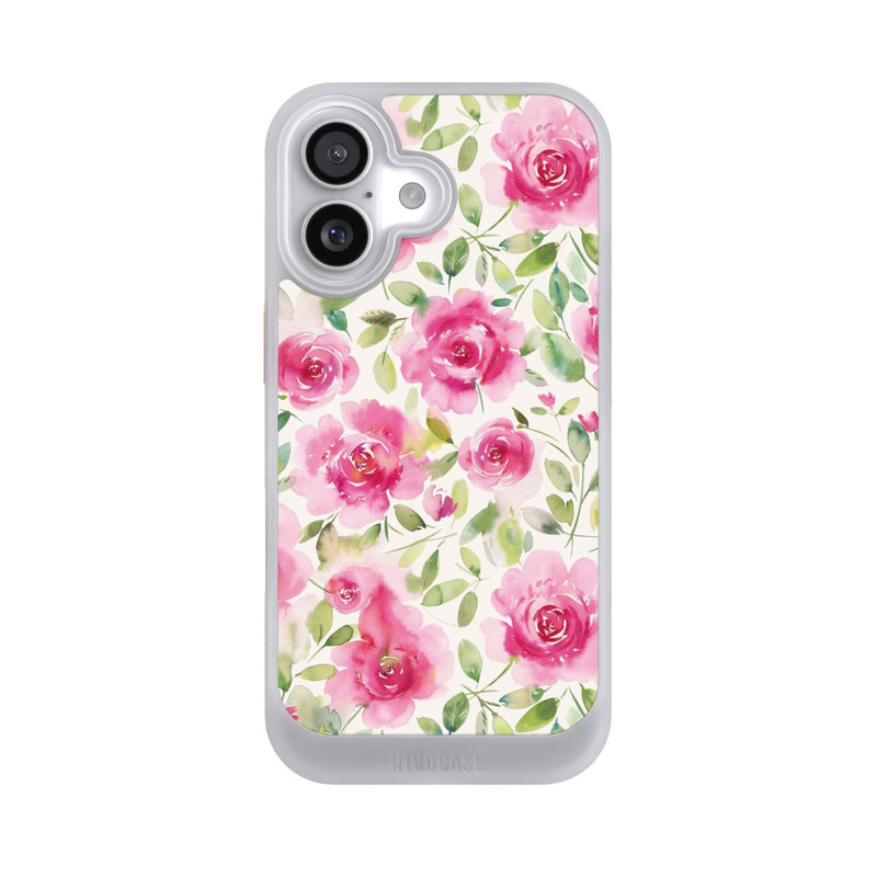 iPhone 17 NIVOcore Aquarell Frische Rosen
