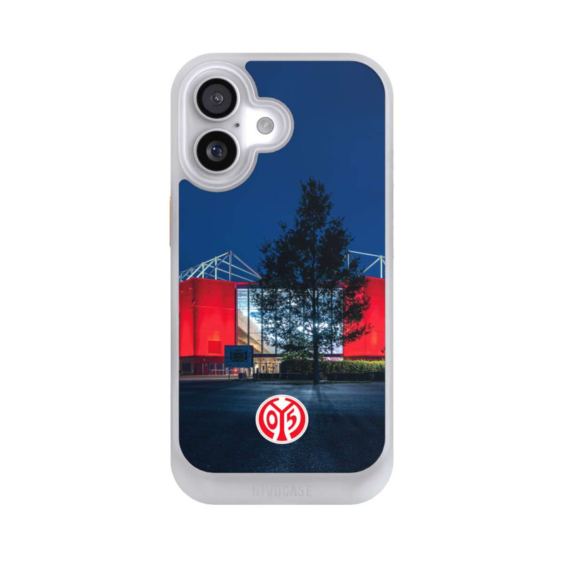 iPhone 17 NIVOcore Mainz 05 Stadion bei Nacht