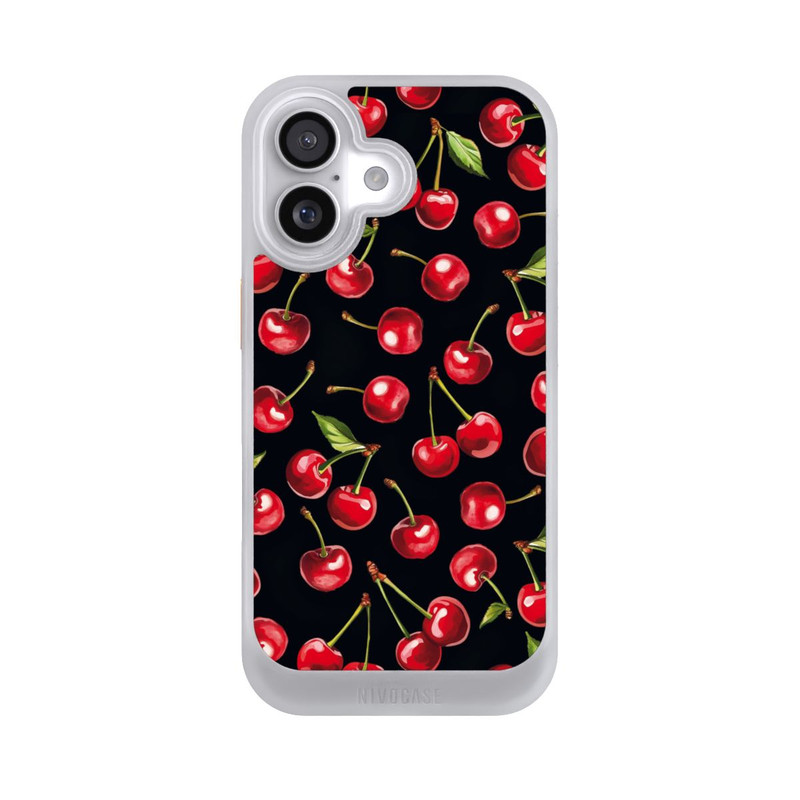 iPhone 17 NIVOcore Motif de baies noir avec IA