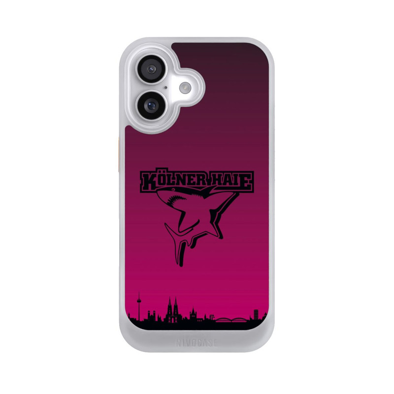 iPhone 17 NIVOcore Kölner Haie Skyline Pink