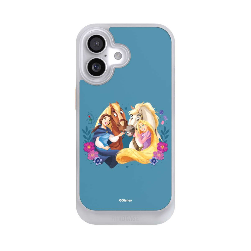 iPhone 17 NIVOcore Disney Princess Belle and Rapunzel with Horses