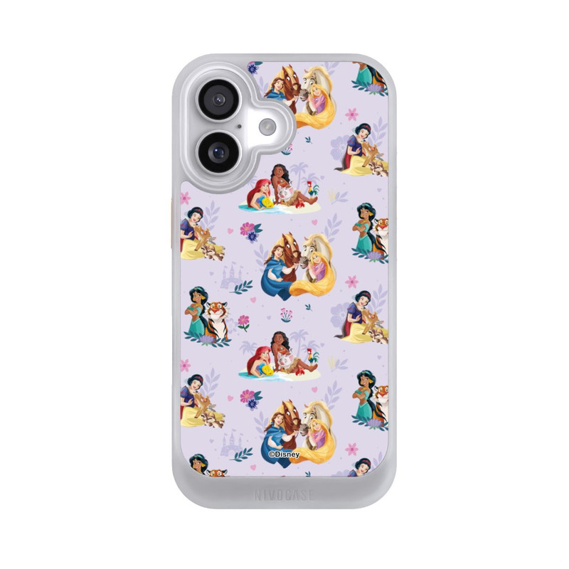 iPhone 17 NIVOcore Princess Floral Pattern Purple