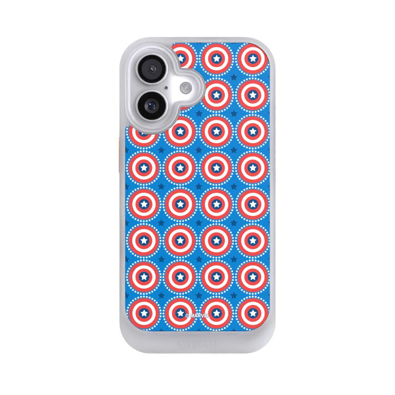 iPhone 17 NIVOcore Captain American Shield Pattern