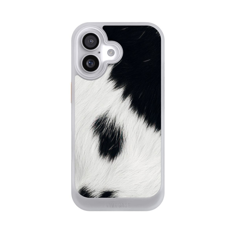 iPhone 17 NIVOcore Tierfell Kuh Druck