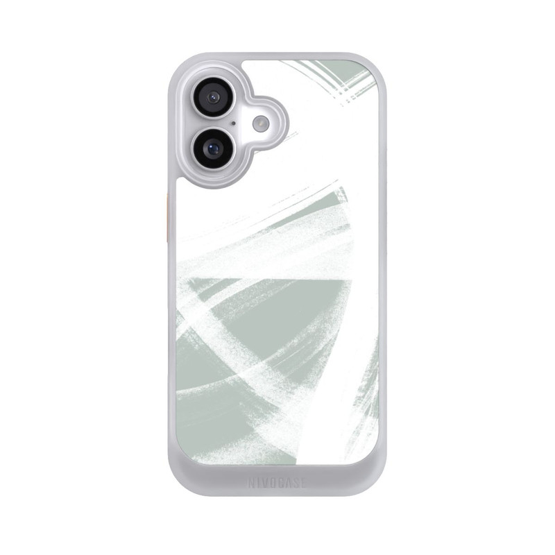 iPhone 17 NIVOcore Abstract Brush Strokes Blush