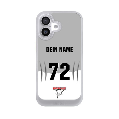 Apple iPhone 17 NIVOcore Kölner Haie Trikotmotiv Personalisierbar