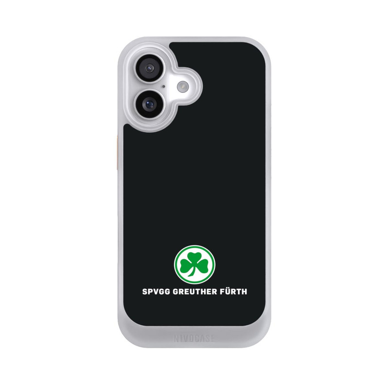 iPhone 17 NIVOcore SPVGG GREUTHER FÜRTH Logo schwarz