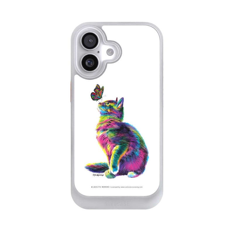 iPhone 17 NIVOcore Katze verspielt