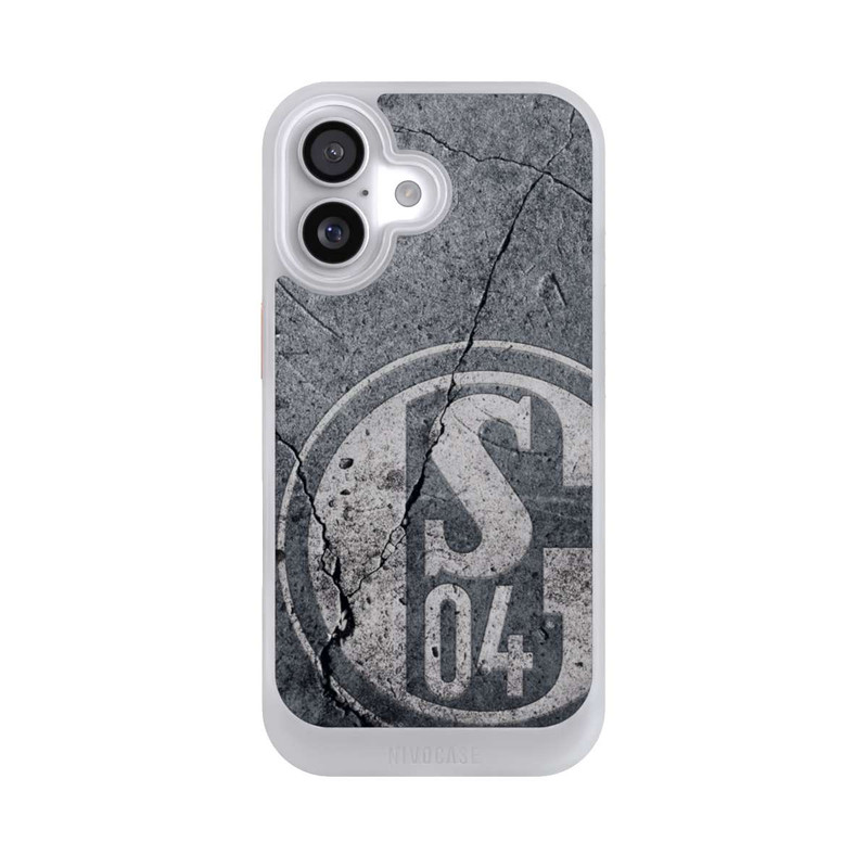 iPhone 17 NIVOcore Schalke 04 Beton Look