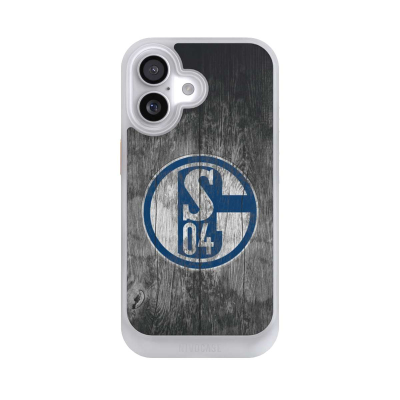 iPhone 17 NIVOcore Schalke 04 Holz Look