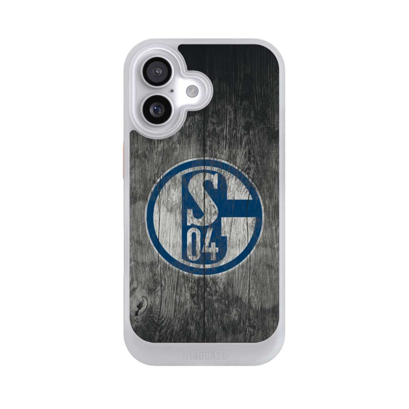 iPhone 17 NIVOcore Schalke 04 Holz Look