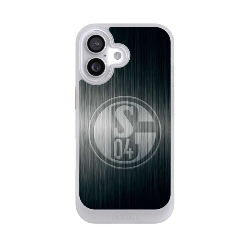iPhone 17 NIVOcore Schalke 04 Metall Look