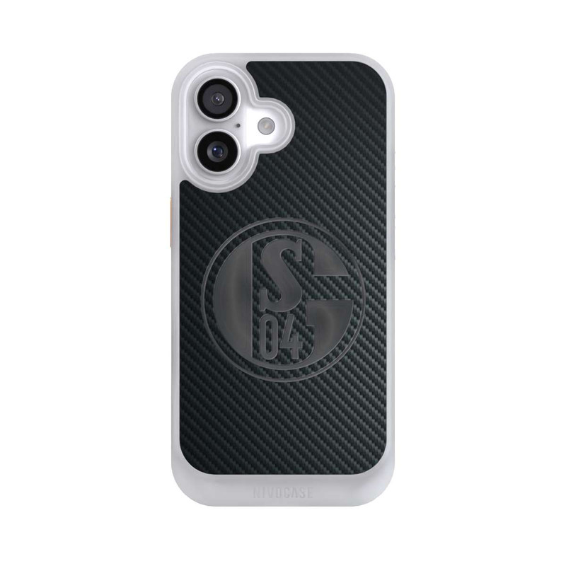 iPhone 17 NIVOcore Schalke 04 Carbon Look