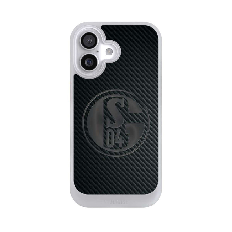 iPhone 17 NIVOcore Schalke 04 Carbon Look