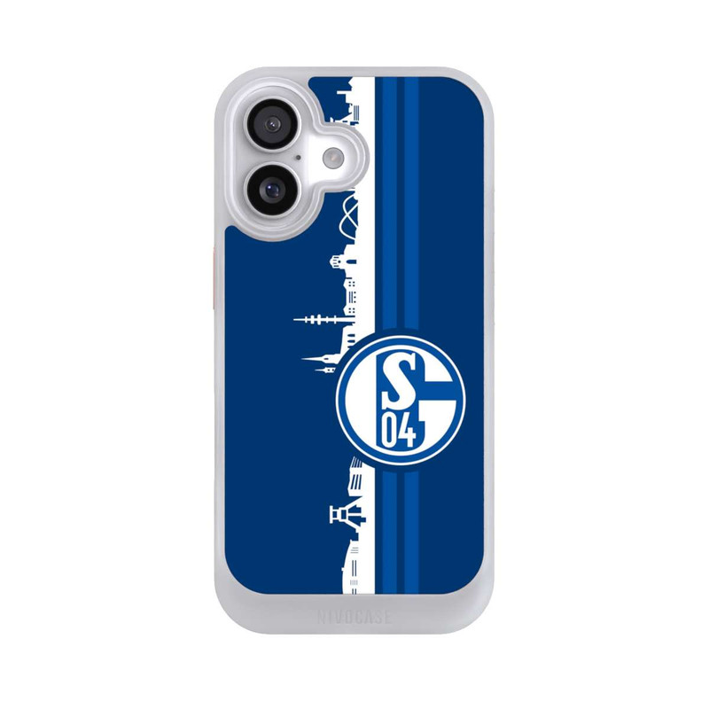 iPhone 17 NIVOcore Schalke 04 Skyline Blau