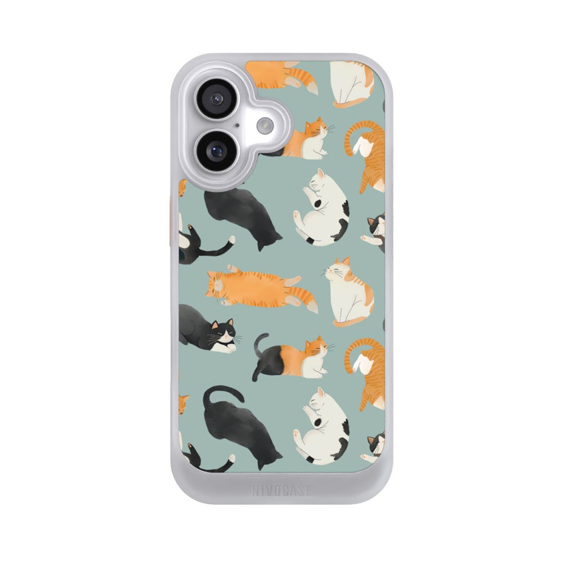 iPhone 17 NIVOcore Cats Pattern