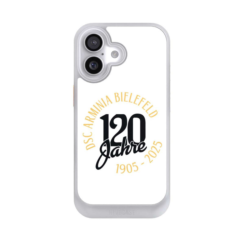 iPhone 17 NIVOcore Arminia Bielefeld 120 Jahre Weiß