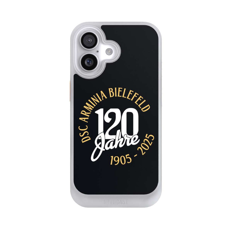 iPhone 17 NIVOcore Arminia Bielefeld 120 Jahre Schwarz