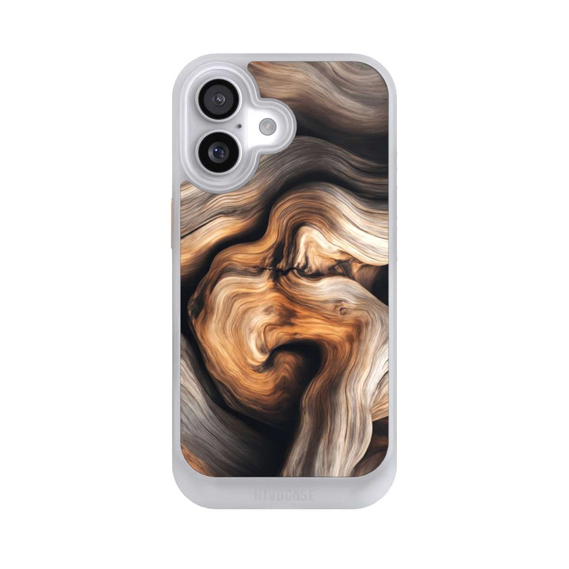 iPhone 17 NIVOcore Rustic Wood