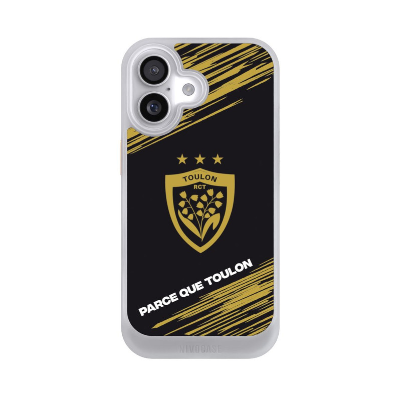 iPhone 17 NIVOcore RCT Logo Monochrome Doré