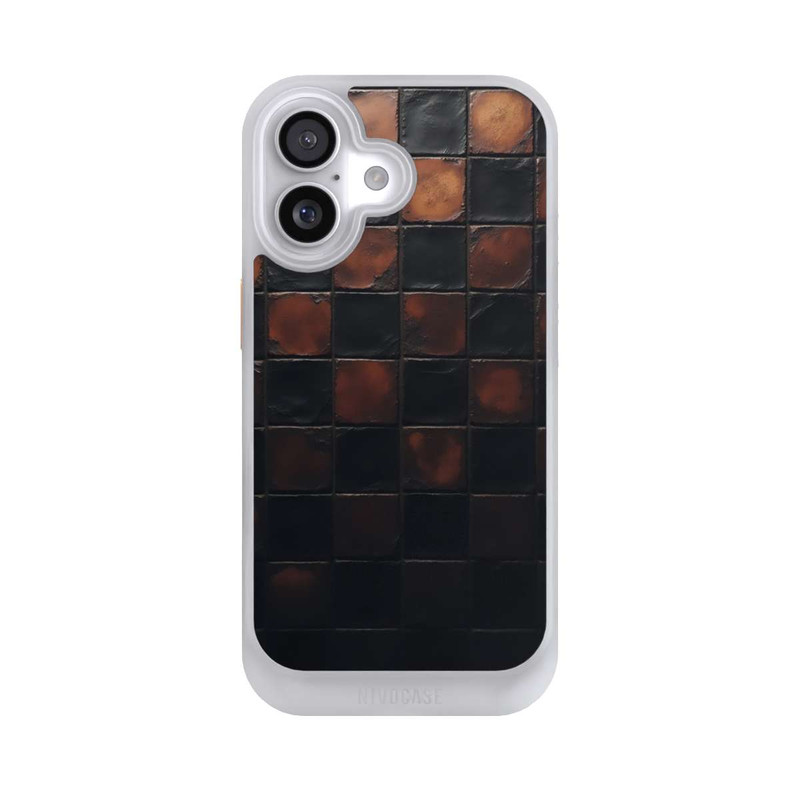 iPhone 17 NIVOcore Karomuster Metallic Look mit KI