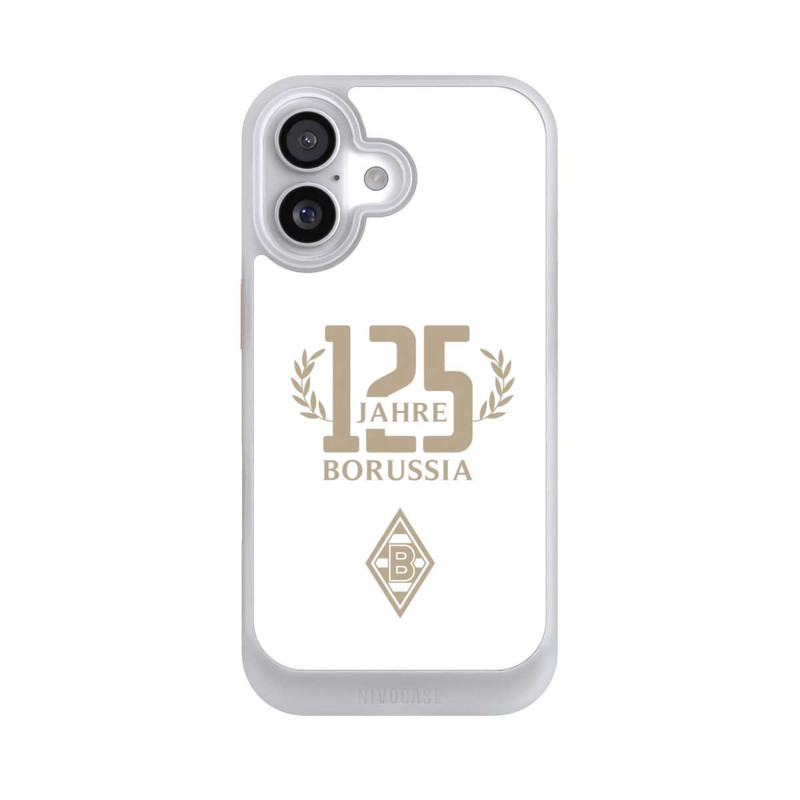 iPhone 17 NIVOcore Borussia 125 Jahre Weiß