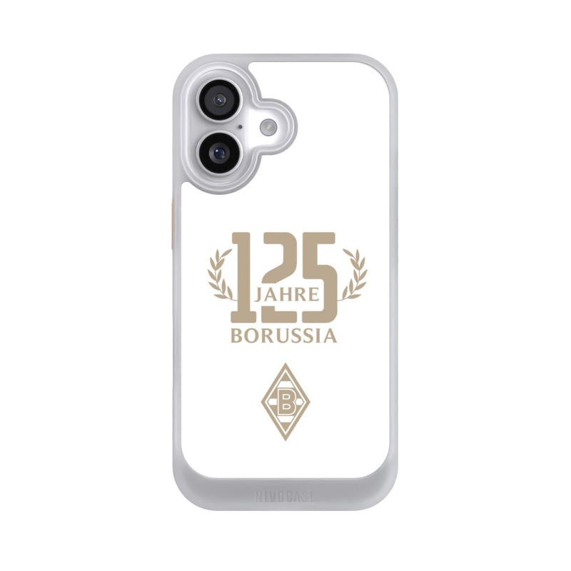 iPhone 17 NIVOcore Borussia 125 Jahre Weiß