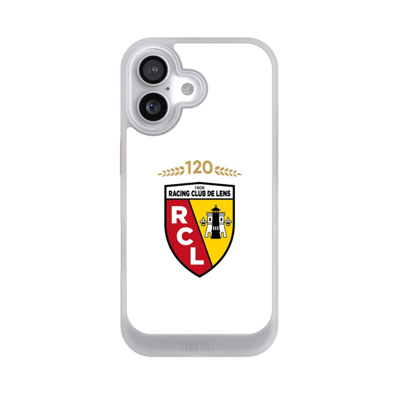iPhone 17 NIVOcore RC Lens 120 ans anniversaire blanc