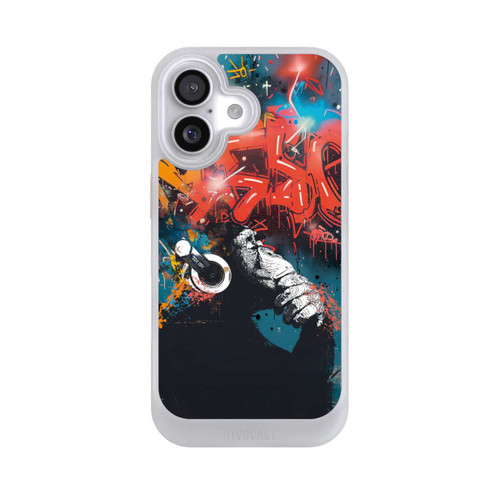  NIVOcore Affe Stereo Kopfhörer Graffiti Street Art